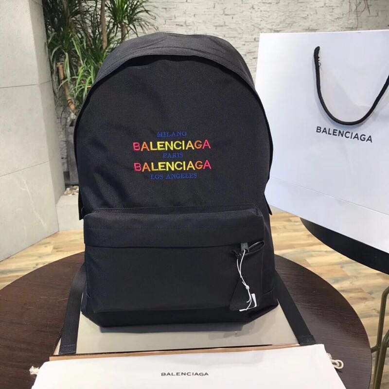 バレンシアガ BALENCIAGA 99-BA085332C 2019年最新入荷 ウィール バックパック ナイロン リュック メンズ レディース リュックサック 通学 通勤