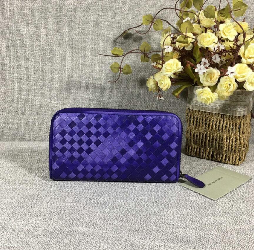 ボッテガヴェネタ BOTTEGAVENETA QJ-BOV076S 2019年最新入荷 ネロ イントレチャート VN ジップ アラウンド ウォレット ファスナー長財布 カーフスキン 黒