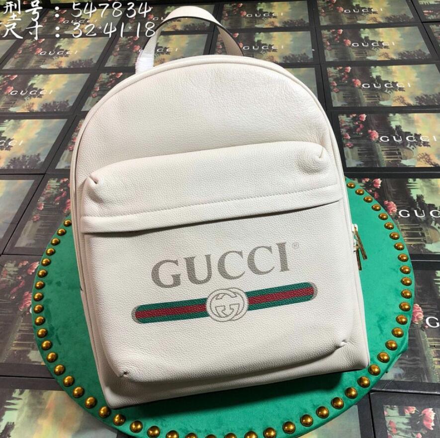 GUCCI グッチ 057-GG547834B 2019年最新入荷 プリント バックパック レザー リュックサック 人気 高校生 大学生 リュック 通学 通勤