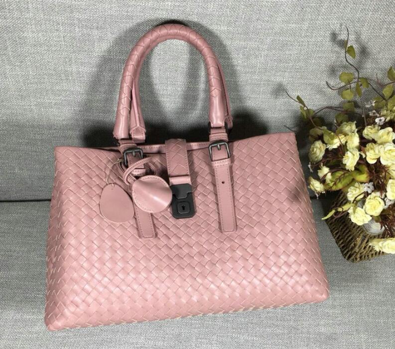 ボッテガヴェネタ BOTTEGAVENETA QJ-BOV7453NYF 2019年最新入荷 イントレチャート カーフ ベビー ローマバッグ ハンド ショルダーバッグ