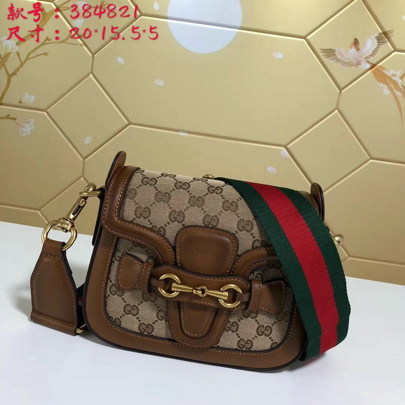 商品名称：GUCCI グッチ 057-GG384821 2019年最新入荷 斜め掛け ショルダーバッグ レディースかばん キャンパス