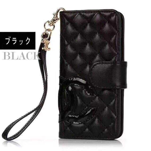 商品名称：シャネル CHANEL WK-CHSJ19001 2019年最新入荷 IPHONE ケース iphone 携帯ケース 携帯カバー カードポケット付き ラムスキン