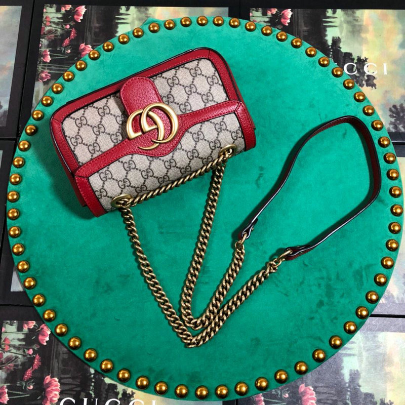 商品名称：GUCCI グッチ 057-GG446744 2019年最新入荷 GGマーモント ショルダーバッグ キルティング レディースかばん キャンパス
