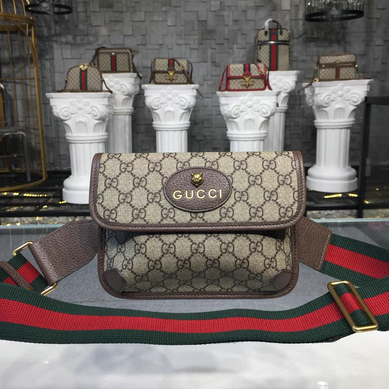 商品名称：GUCCI グッチ 057-GG489617 2019年最新入荷 GGスプリーム ベルトバッグ ウェストバッグ チェストバッグ キャンパス