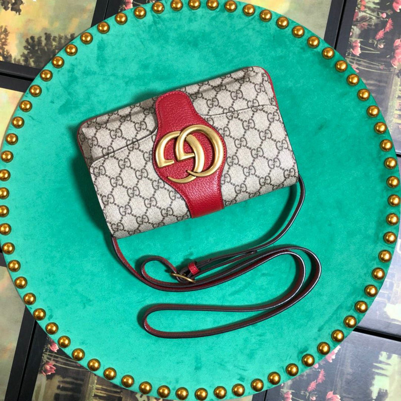 グッチ GUCCI 057-GG550129X 2019年最新入荷 アリー スモール ショルダーバッグ キャンパス レディース