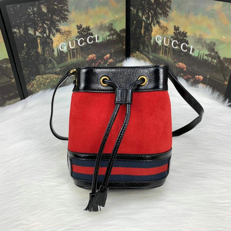 グッチ GUCCI 057-GG550620 2019年最新入荷 オフィディア GG ミニ バケットバッグ ショルダーバッグ スエード