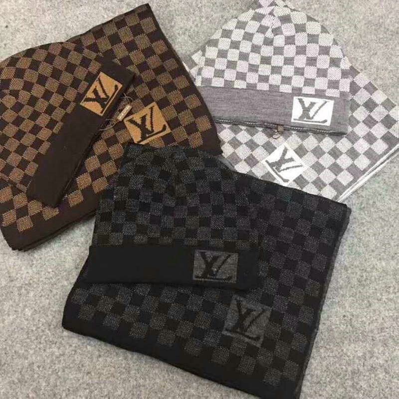 商品名称：ルイヴィトン LOUISVUITTON AN-LVM19034 2019年最新入荷 マフラー 帽子 セットアップ セーター ウール
