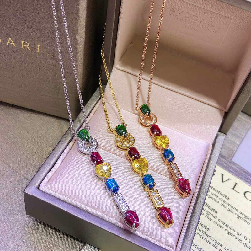 ブルガリ BVLGARI CZ-BVXL19002 2019年最新入荷 アレグラ ペンダント ネックレス イヤリング セットアップ