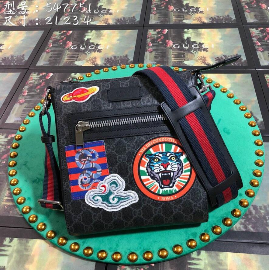 グッチ GUCCI 2057-GG547751 019年最新入荷 グッチ クーリエ GGスプリーム メッセンジャーバッグ 斜め掛け ショルダーバッグ