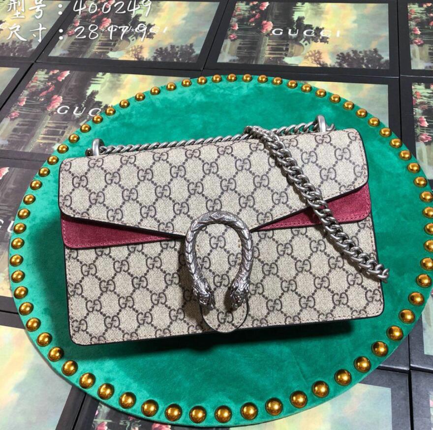 GUCCI グッチ 057-GG400249X 2019年最新入荷 ディオニュソス スモール ショルダーバッグ カーフスキン レディース