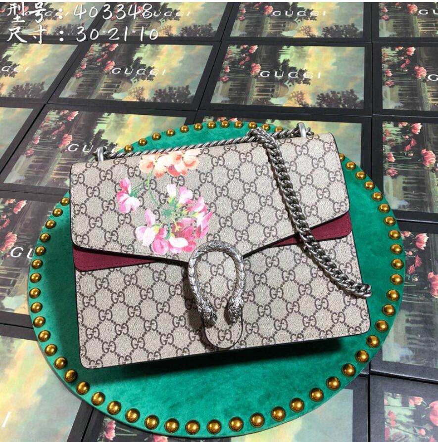 GUCCI グッチ 057-GG403348X 2019年最新入荷 ディオニュソス ショルダーバッグ カーフスキン レディース