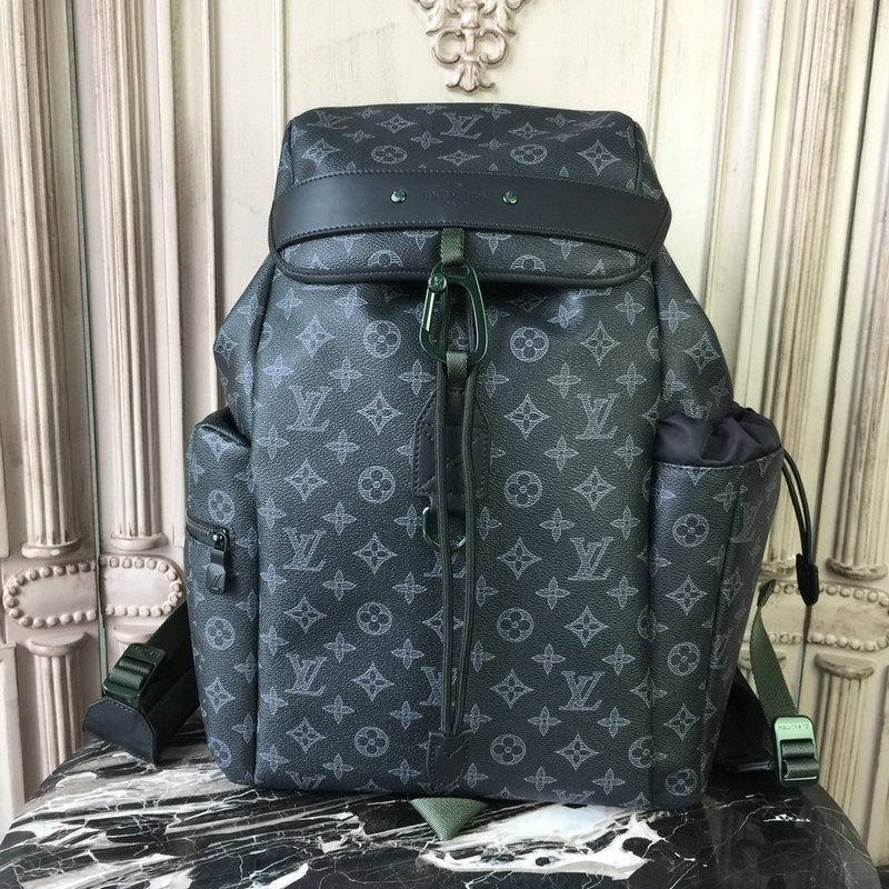 商品名称：ルイヴィトン LOUISVUITTON 057-M43694 2019年最新入荷 ディスカバリー バッグパック モノグラム エクリプス リュックサック メンズ リュック 通勤 通学 出張 ビジネス