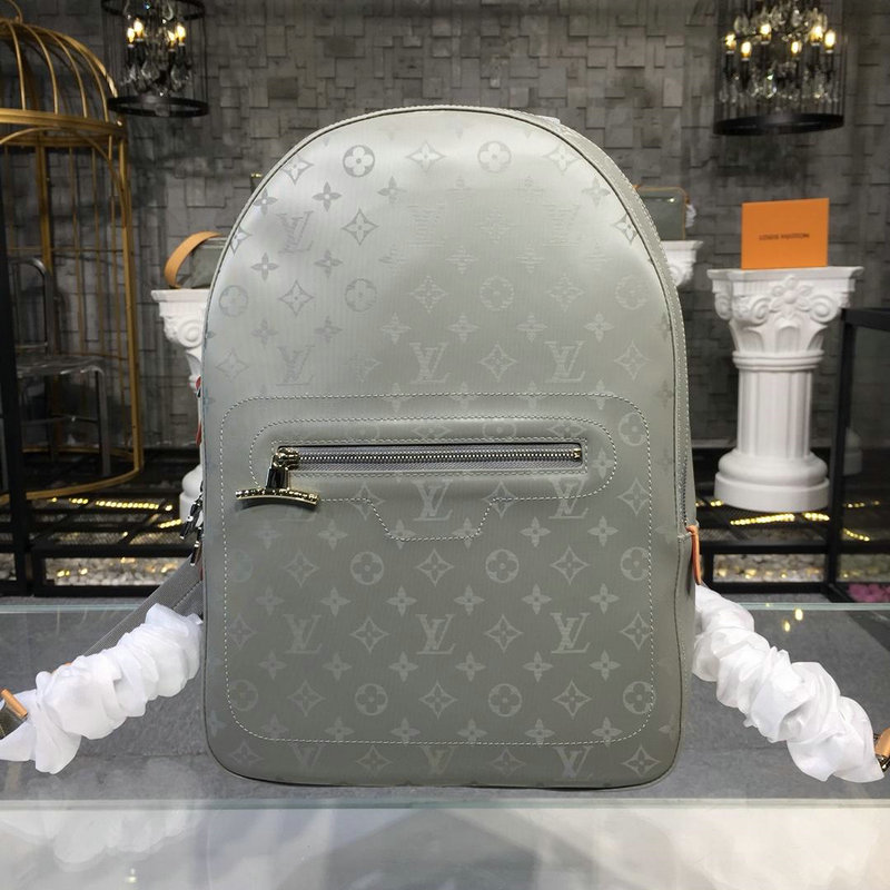 商品名称：ルイヴィトン LOUISVUITTON 057-M43882 2019年最新入荷 バックパック モノグラムチタニウム リュック メンズ リュックサック 大容量 通勤 通学 出張 ビジネス