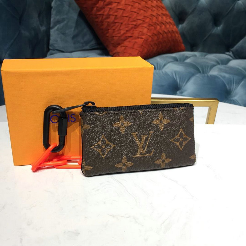 ルイヴィトン LOUISVUITTON 057-M44487 2019年最新入荷 ポシェット クレ コインケース メンズ モノグラム キャンパス 小銭入れ 黒