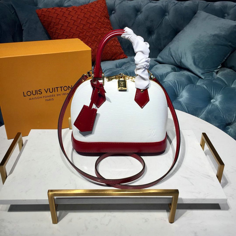 商品名称：ルイヴィトン LOUISVUITTON 057-M53589 2019年最新入荷 アルマ BB ハンドバッグ 2way ショルダーバッグ エピレザー レディースかばん 通勤