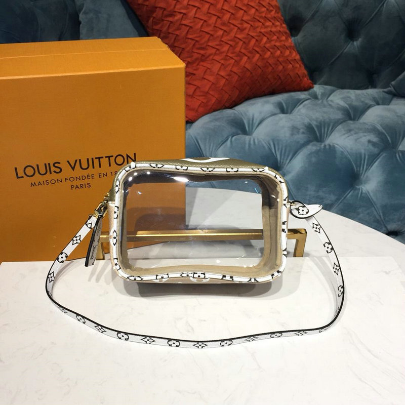 ルイヴィトン LOUISVUITTON 057-M67610 2019年最新入荷 ビーチ ポーチ ショルダーバッグ 手持ちかばん モノグラムキャンバス カーキ