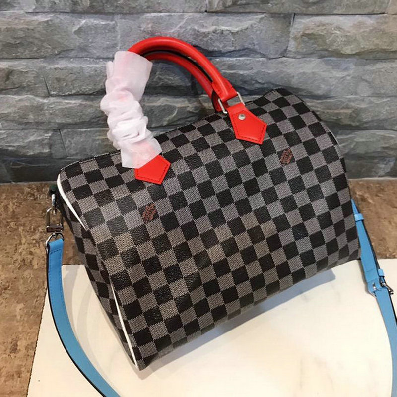 ルイヴィトン LOUISVUITTON 057-N44367 2019年最新入荷 スピーディ 30 ボストンバッグ ダッフルバッグ 旅行かばん トートバッグ ダミエグラフィット