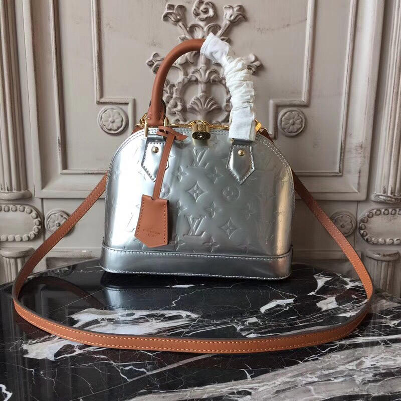 ルイヴィトン LOUISVUITTON 057-M91606PY 2019年最新入荷 アルマ BB ハンドバッグ 2way ショルダーバッグ ヴェルニレザー レディースかばん