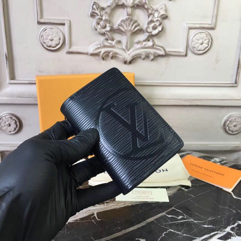 ルイヴィトン LOUISVUITTON 057-M63516 2019年最新入荷 パスポート ケース パスケース カードケース 名刺入れ エピレザー 黒