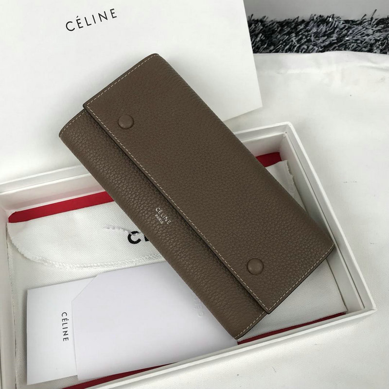 商品名称：セリーヌ CELINE CC-CE0172 2019年最新入荷 フラップウォレット 二つ折り長財布 カーフスキン