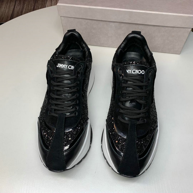 ジミーチュー JIMMY CHOO 2019年最新入荷 スポーツシューズ レディース カジュアルシューズ レースアップ スニーカー 靴 通勤 通学 運動靴