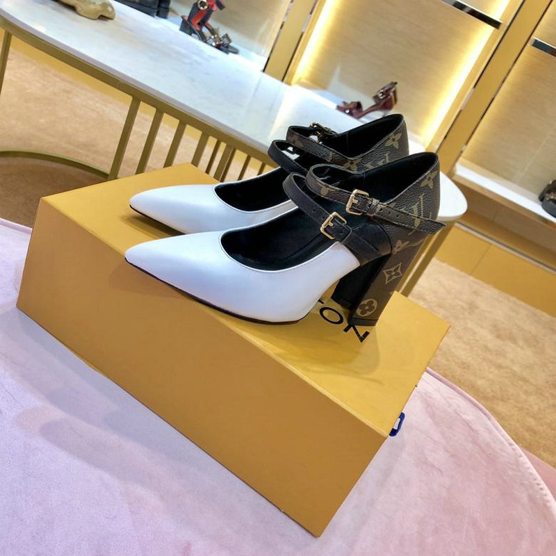ルイヴィトン LOUISVUITTON 26-LVJ19006 2019年最新入荷 パンプス ハイヒールシューズ とんがりトウ レディース 靴 リボン付き カジュアル 通勤 通学