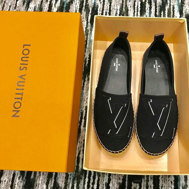 商品名称：ルイヴィトン LOUISVUITTON 26-LVJ19015 2019年最新入荷 フラットシューズ エスパドリーユ シューズ レディース カジュアル 通勤 通学