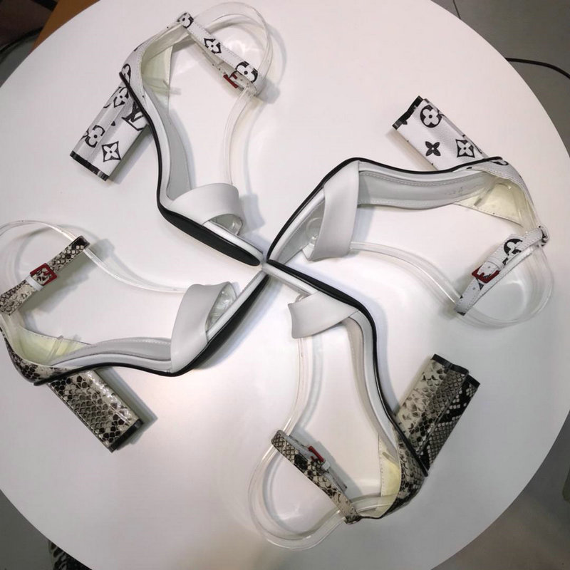 ルイヴィトン LOUISVUITTON 2019年最新入荷 シルエット ライン サンダル ハイヒールシューズ サマーサンダル レディース