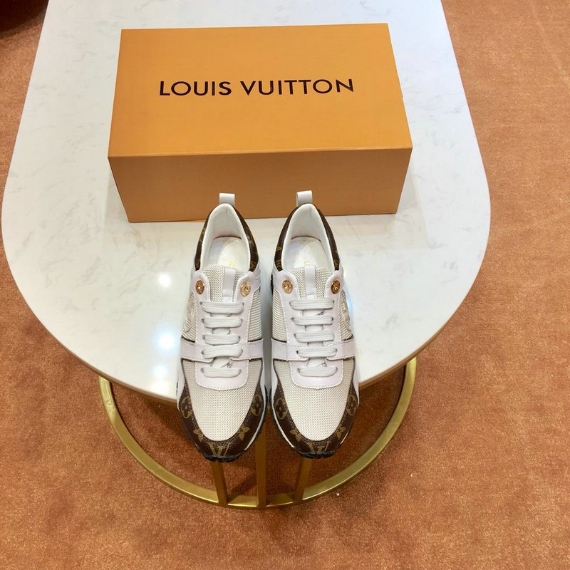商品名称：ルイヴィトン LOUISVUITTON 226-LVJ19027 019年最新入荷 ランアウェイ ライン スニーカー スポーツシューズ レースアップ カジュアルシューズ 運動靴 通勤 通学