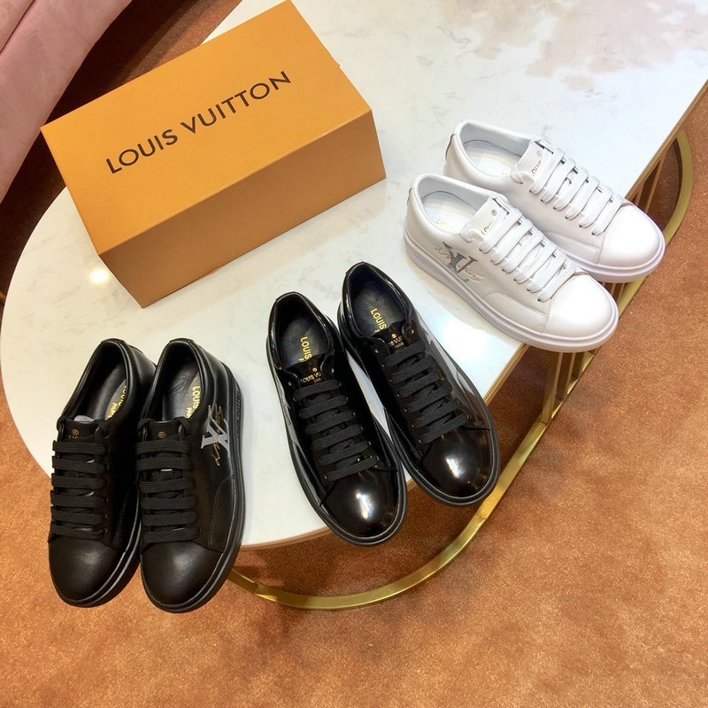 ルイヴィトン LOUISVUITTON 2019年最新入荷 ライン スニーカー スポーツシューズ レースアップ カジュアル 運動靴 通勤 通学男女兼用