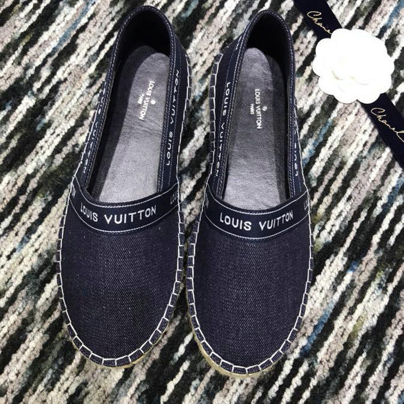 ルイヴィトン LOUISVUITTON 26-LVJ19032 2019年最新入荷 フラットシューズ エスパドリーユ シューズ レディース カジュアルシューズ ローファー 通勤 通学