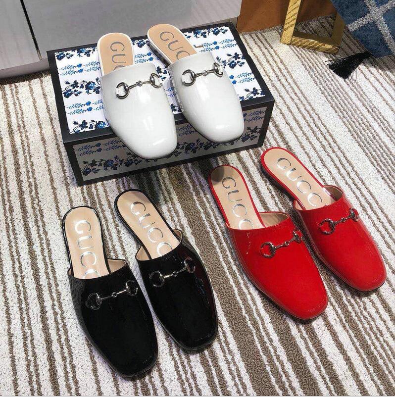 グッチ GUCCI 26-GGJ19016 2019年最新入荷 ローヒールサンダル ピンヒールサンダル サマーサンダル 夏 靴 レディース ミュール レザー