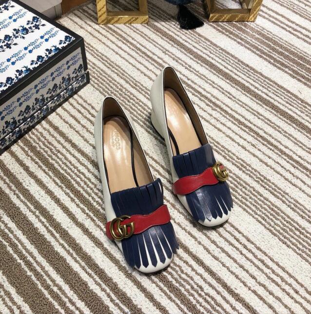 グッチ GUCCI 226-GGJ19021 019年最新入荷 ローヒールシューズ レディース パンプス 靴 カジュアル 通勤 通学 ウィメンズ
