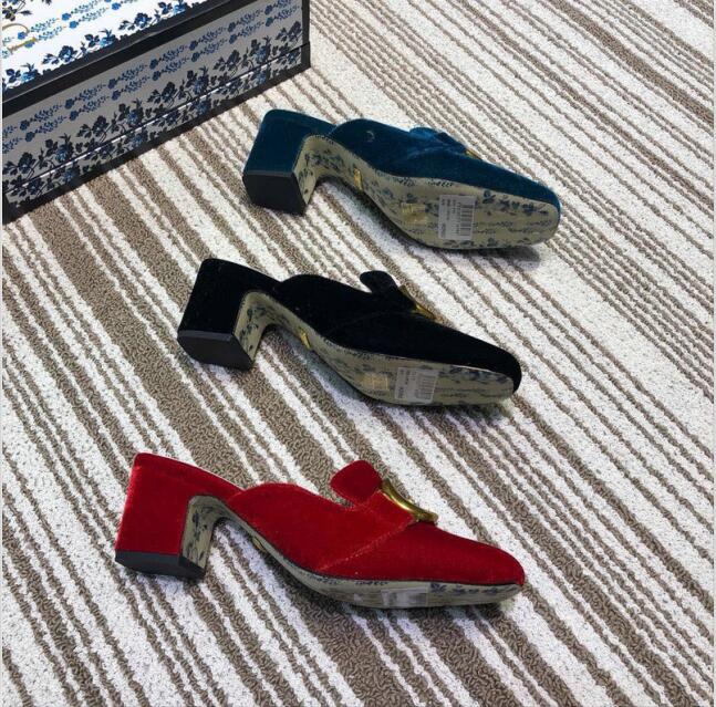 商品名称：グッチ GUCCI 26-GGJ19028 2019年最新入荷 ローヒールサンダル ミュール ベルベット サマーサンダル レディース スリッパ 夏 カジュアル