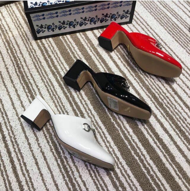 グッチ GUCCI 26-GGJ19030　2019年最新入荷 ローヒールサンダル ミュール レザー サマーサンダル レディース スリッパ 夏 カジュアル