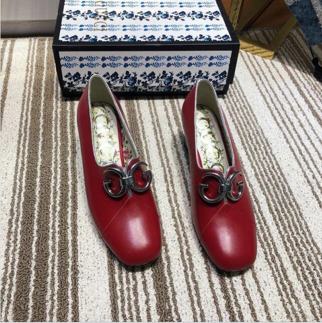 グッチ GUCCI 226-GGJ19035 019年最新入荷 ハイヒールシューズ パンプス レザー レディース 靴 通勤 カジュアル おしゃれ