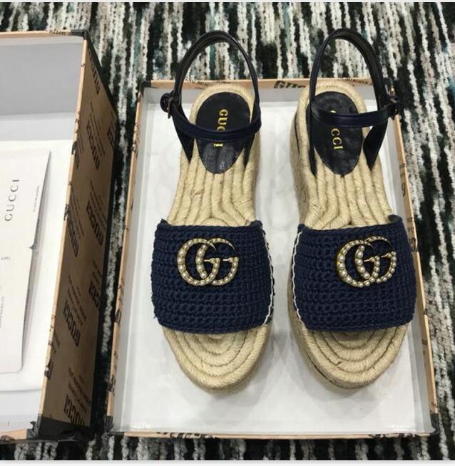 グッチ GUCCI 26-GGJ19042 2019年最新入荷 サンダル ハイソール ピーチサンダル サマーサンダル スリッパ 夏 靴 レディースシューズ