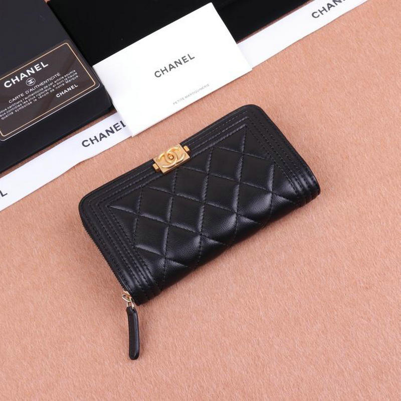 商品名称：シャネル CHANEL JS-CH80566Y 2019年最新入荷 BOY CHANEL ジップウォレット ラウンドファスナー長財布