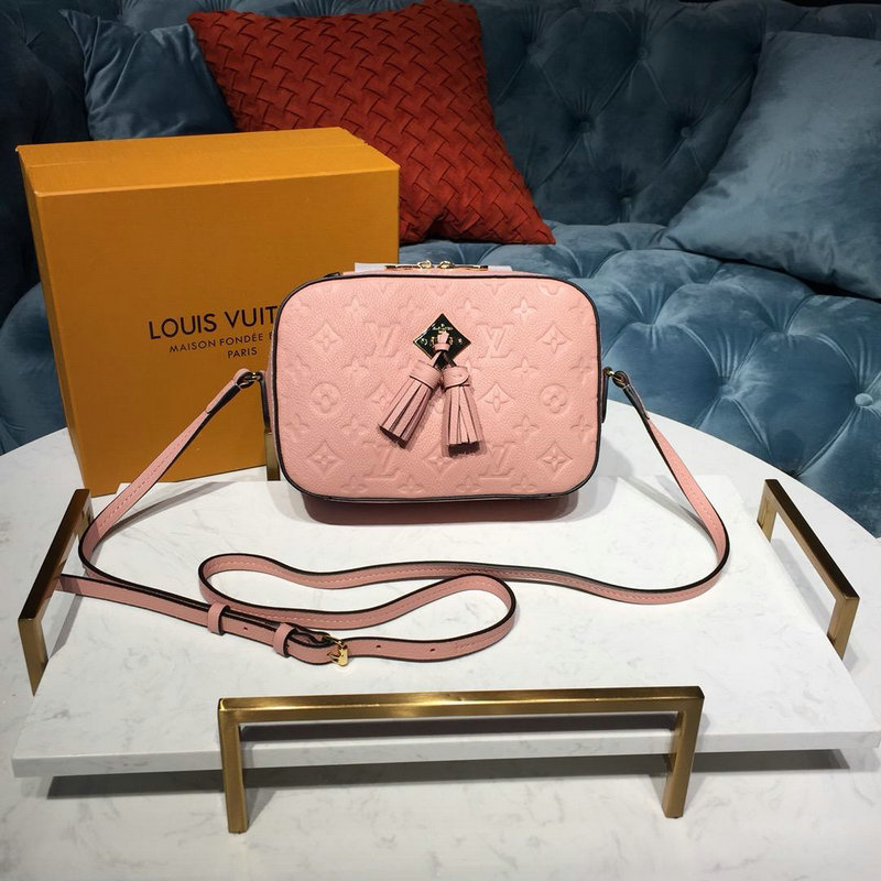 ルイヴィトン LOUISVUITTON 057-M44593F 2019年最新入荷 サントンジュ カメラケース 斜め掛け ショルダーバッグ モノグラムアンプラント 黒