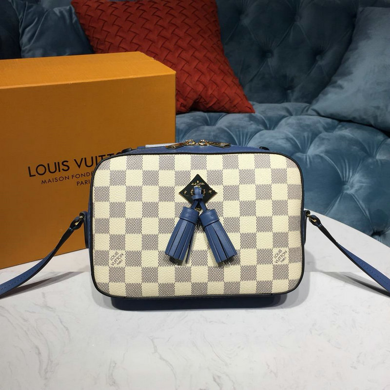 ルイヴィトン LOUISVUITTON 057-N40156 2019年最新入荷 サントンジュ カメラケース 斜め掛け ショルダーバッグ ダミエキャンパス