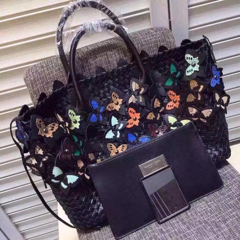 ボッテガヴェネタ BOTTEGAVENETA aj-BOV5211HD 2019年最新入荷 イントレチャート ショッピングバッグ ハンドバッグ トートバッグ ラムスキン 大容量