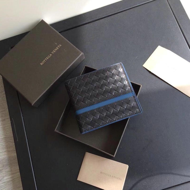ボッテガヴェネタ BOTTEGAVENETA aj-BOV110915T 2019年最新入荷 イントレチャート ナッパ 二つ折りウォレット 短財布 カーフスキン