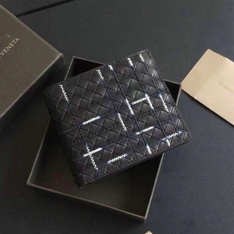 ボッテガヴェネタ BOTTEGAVENETA aj-BOV113993B 2019年最新入荷 イントレチャート ナッパ 二つ折りウォレット 短財布 カーフスキン