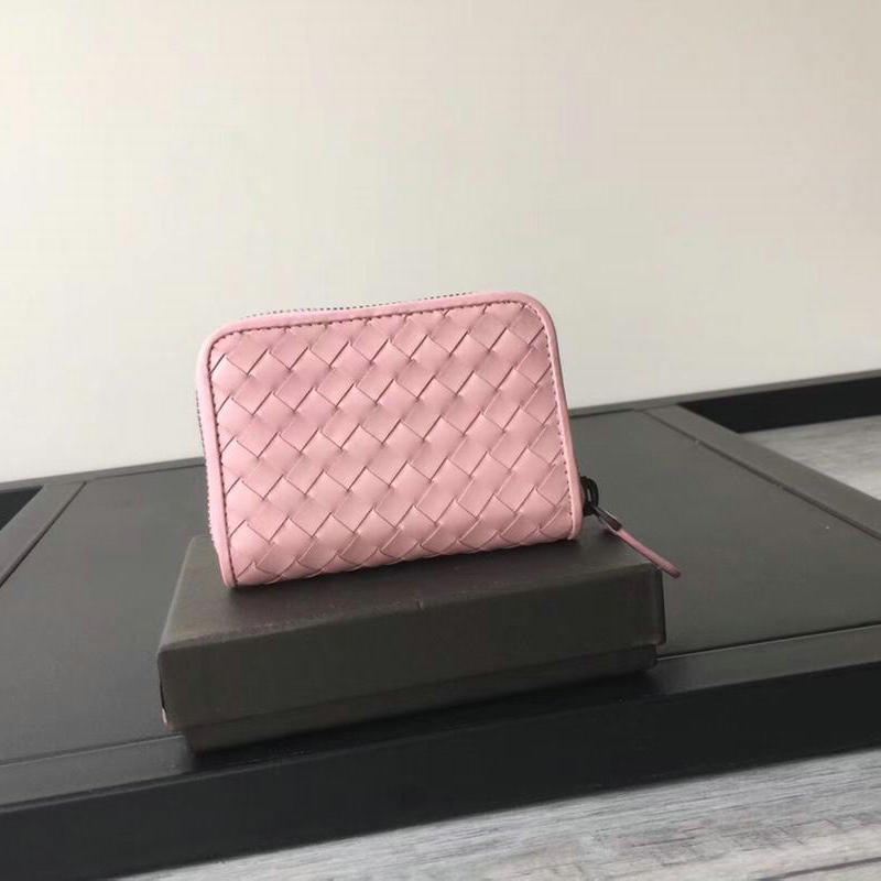 ボッテガヴェネタ BOTTEGAVENETA aj-BOV114075Q 2019年最新入荷 ダークセメント イントレチャート VN コインパース ジップウォレット 短財布 小銭入れ