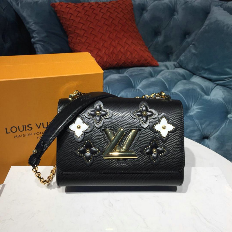 ルイヴィトン LOUISVUITTON 2057-M53762 019年最新入荷 ツイスト MM ショルダーバッグ エピレザー