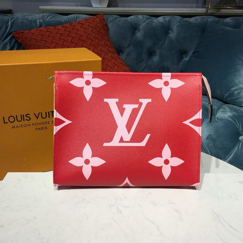 商品名称：ルイヴィトン LOUISVUITTON 057-M67692 2019年最新入荷 ポッシュ トワレ 26 ポーチ 手持ちかばん クラッチバッグ モノグラムキャンパス