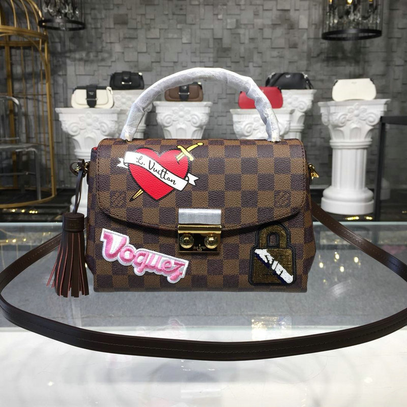 商品名称：ルイヴィトン LOUISVUITTON 057-N40055 2019年最新入荷 クロワゼット ハンドバッグ 2way ショルダーバッグ ダミエキャンパス