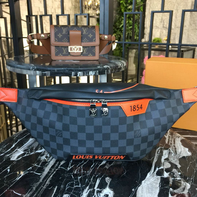 ルイヴィトン LOUISVUITTON 057-N40161 2019年最新入荷 ディスカバリーバムバッグ ウェストバッグ ボディバッグ ベルトバッグ チェストバッグ ダミエコバルト