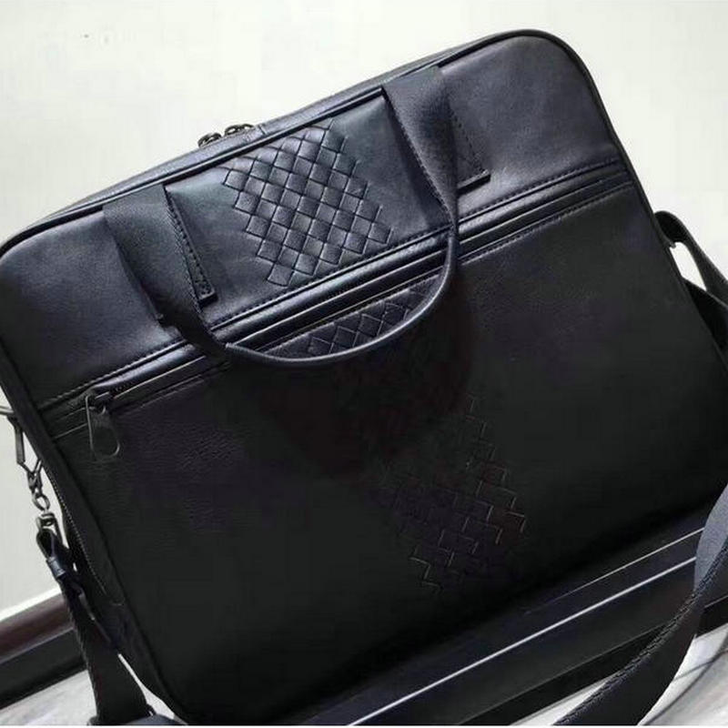 ボッテガヴェネタ BOTTEGAVENETA aj-BOV245173 2019年最新入荷 ブリーフケース ビジネスバッグ メンズ トートバッグ 2way ショルダーバッグ カーフスキン 黒
