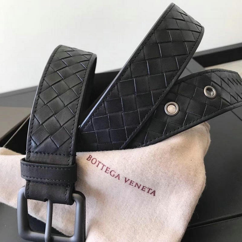 ボッテガヴェネタ BOTTEGAVENETA aj-BOV271932 2019年最新入荷 イントレチャート VN ベルト カーフスキン 黒